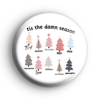 Kool badges - 25mm Button Badges - Taylor Swift Christmas Badge