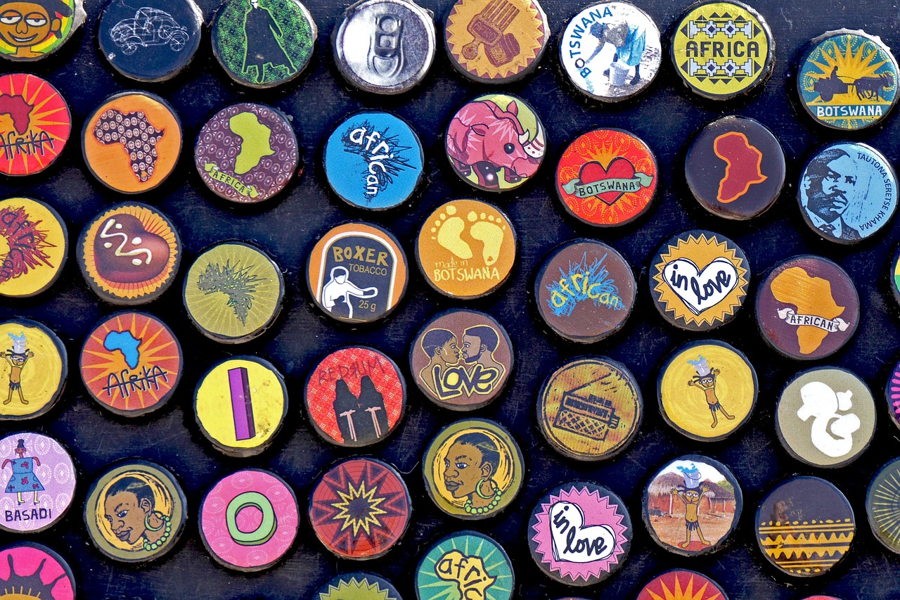 botswana, africa, bottle caps, badges, design, magnets, bottle caps, bottle caps, badges, badges, badges, badges, badges